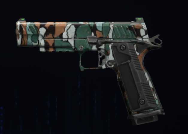 Rendu du camouflage Baumier sur 1911 