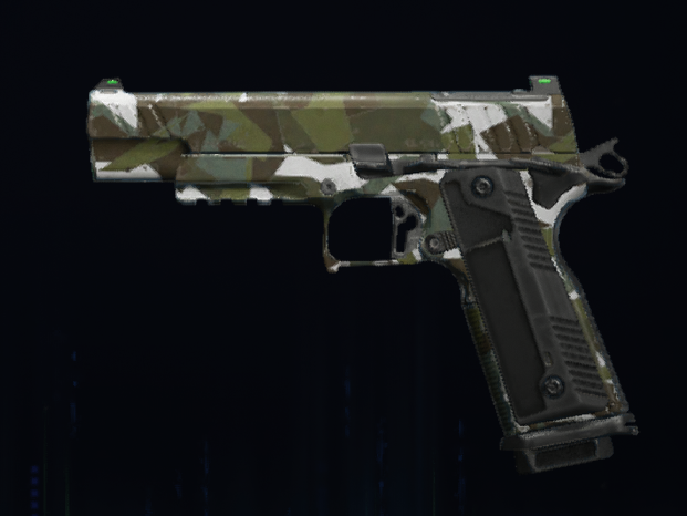 Rendu du camouflage Neige sur 1911 