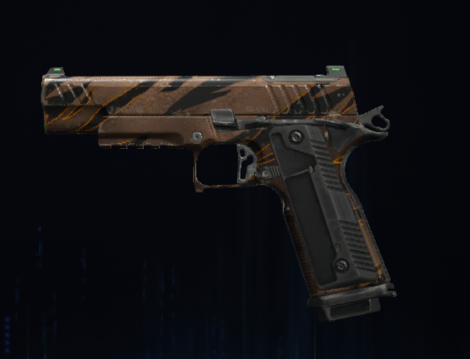 Rendu du camouflage Chasseur sur 1911 