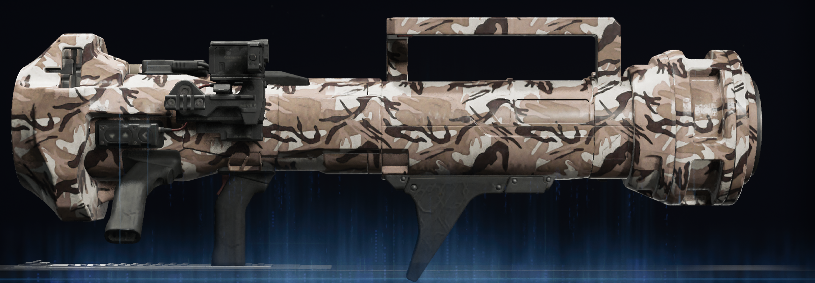 Rendu du camouflage Aride sur AAROW 109