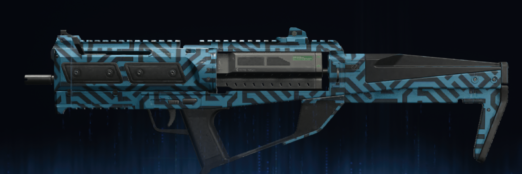 Rendu du camouflage Trace sur CBRS-3