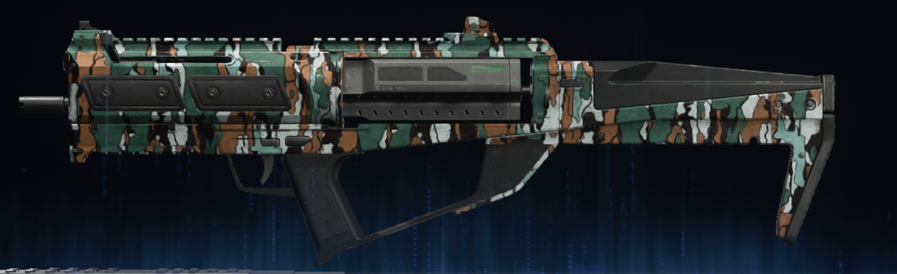 Rendu du camouflage Baumier sur CBRS-3