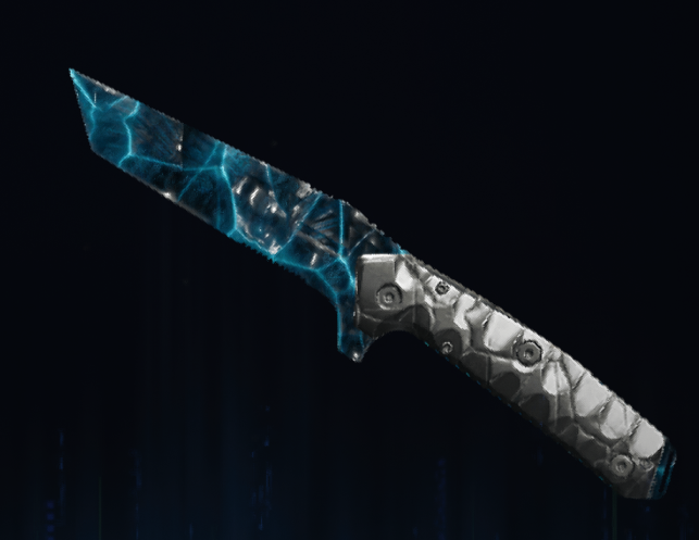 Rendu du camouflage Zéro absolu sur Couteau