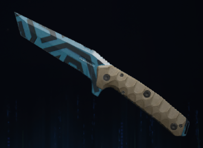 Rendu du camouflage Trace sur Couteau