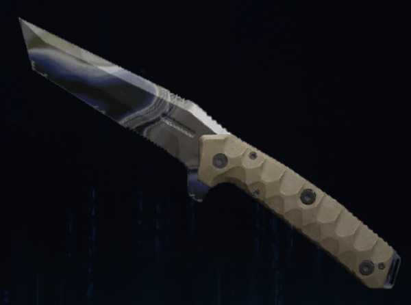 Rendu du camouflage Huile sur Couteau