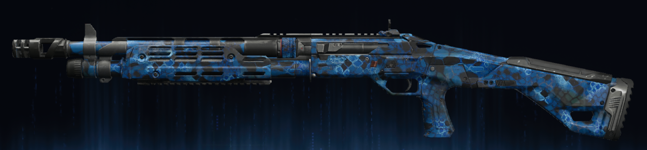 Rendu du camouflage Serpent saphir sur M10 Breacher