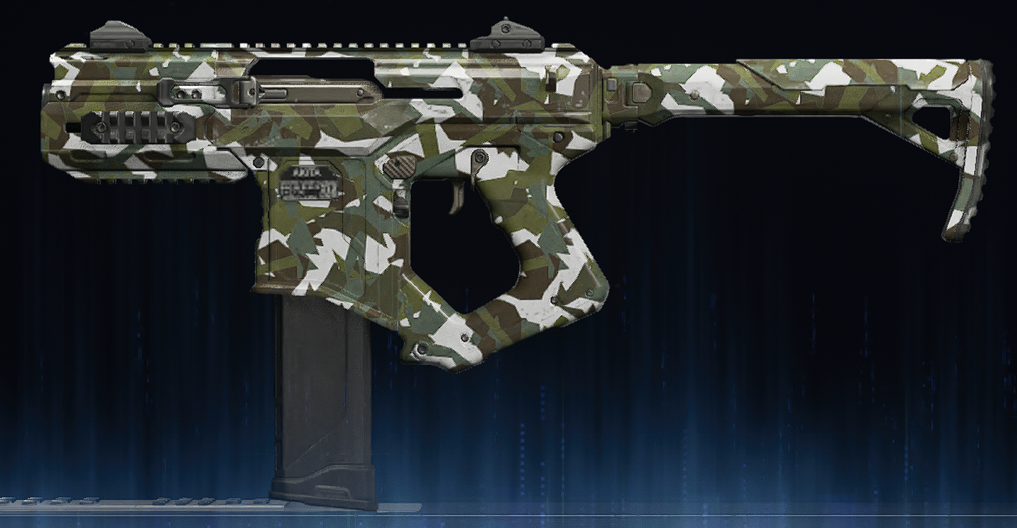Rendu du camouflage Neige sur Akita
