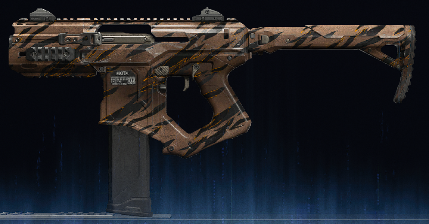 Rendu du camouflage Chasseur sur Akita