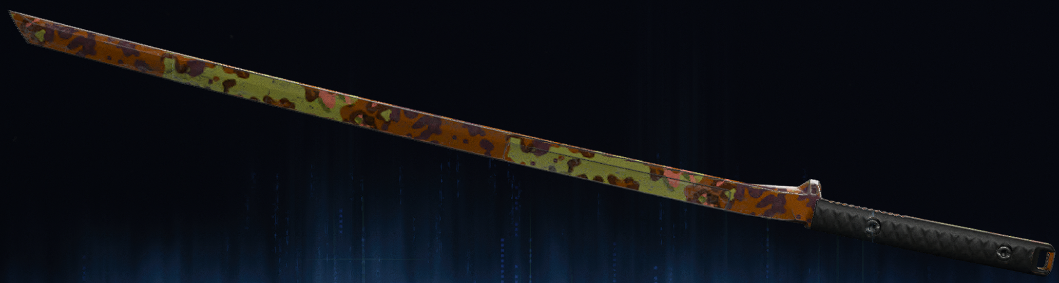 Rendu du camouflage Automne sur Katana
