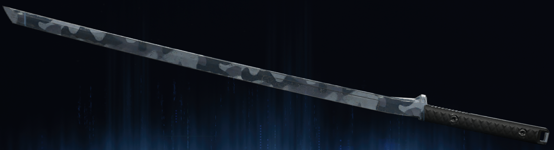 Rendu du camouflage Arctique sur Katana