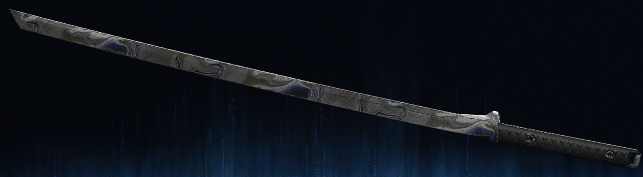 Rendu du camouflage Huile sur Katana