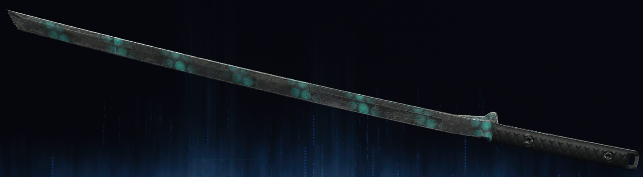 Rendu du camouflage Scintillement sur Katana