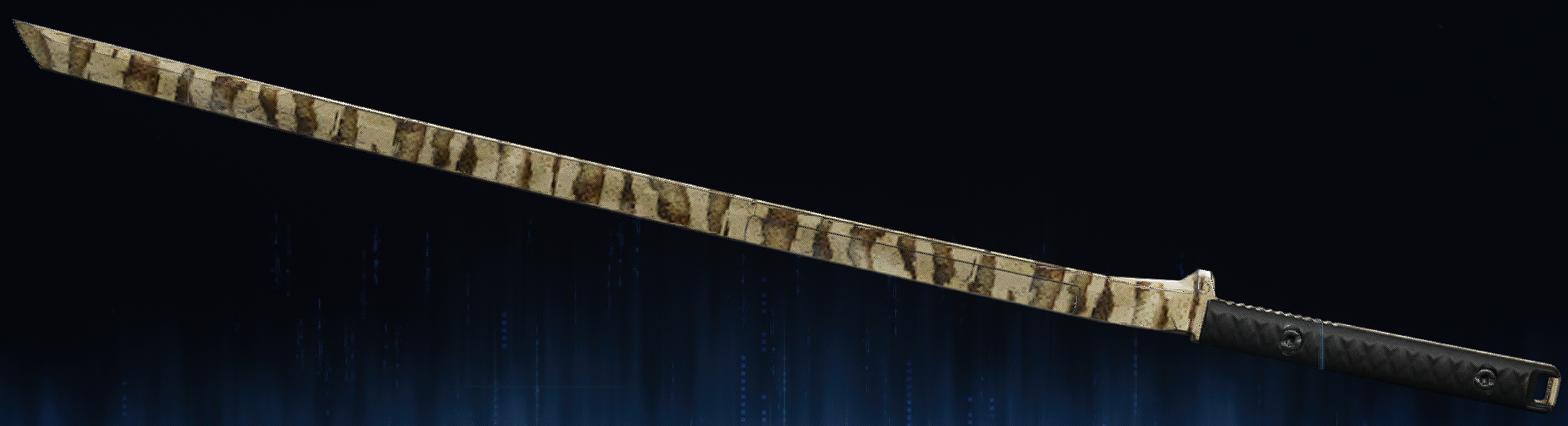 Rendu du camouflage Tyran sur Katana