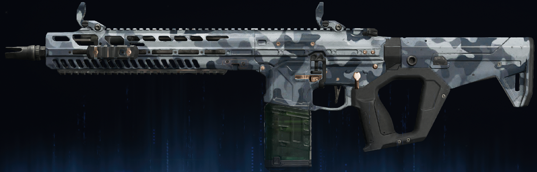 Rendu du camouflage Arctique sur M15 Mod 0