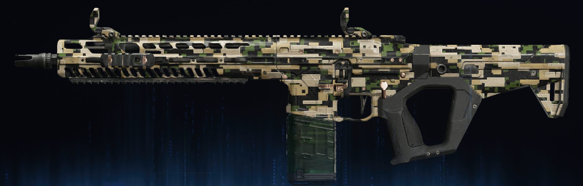 Rendu du camouflage Forêt numérique sur M15 Mod 0