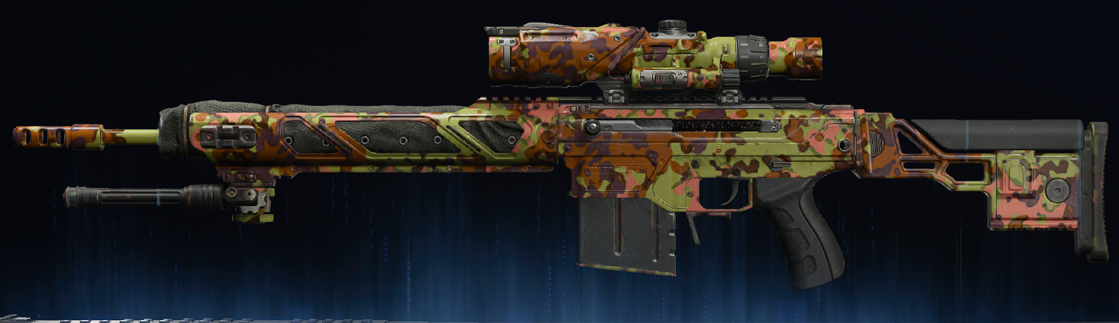 Rendu du camouflage Automne sur Shadow SK
