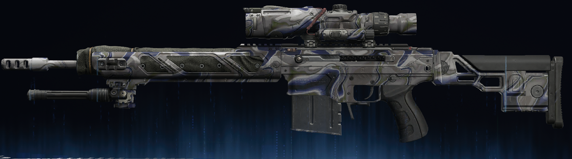 Rendu du camouflage Huile sur Shadow SK
