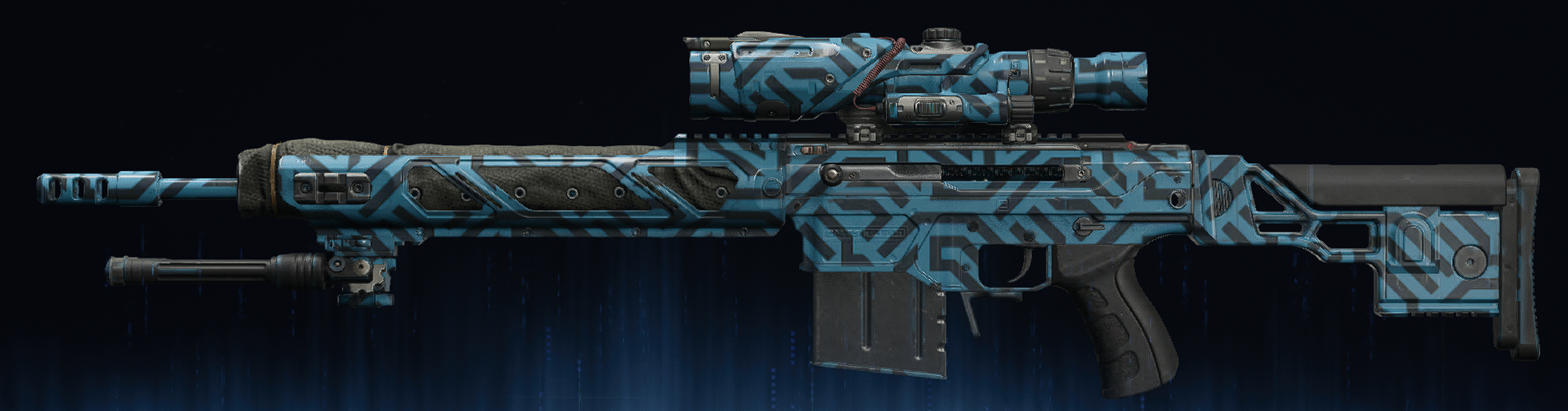 Rendu du camouflage Trace sur Shadow SK