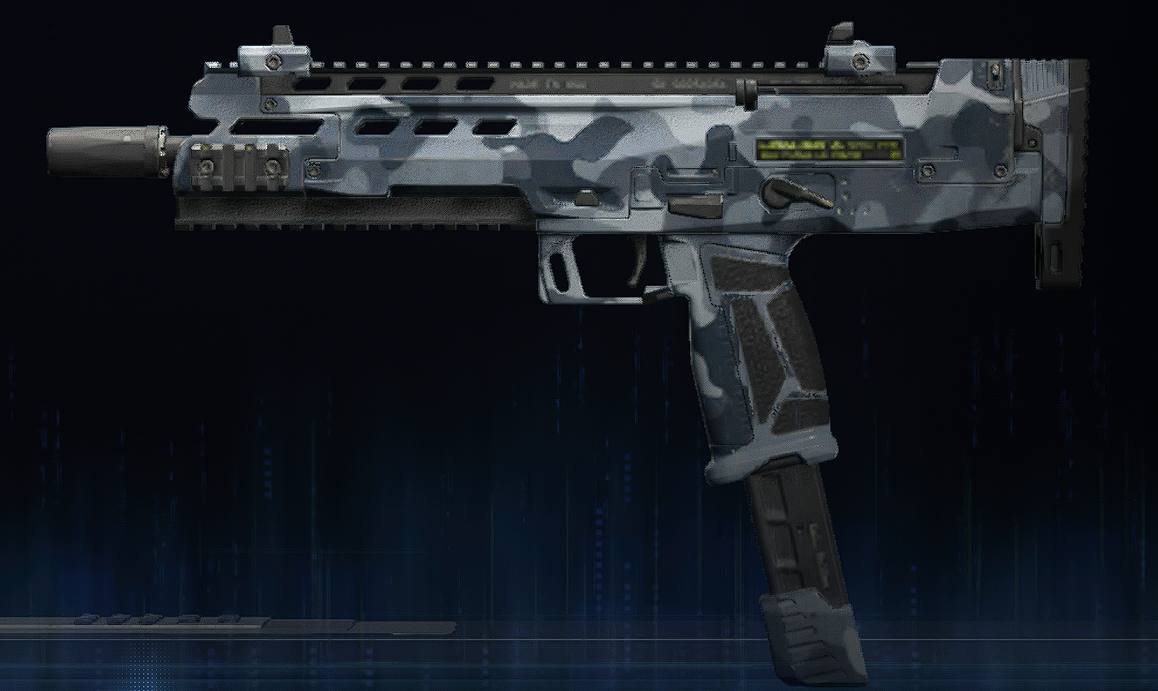Rendu du camouflage Arctique sur VST