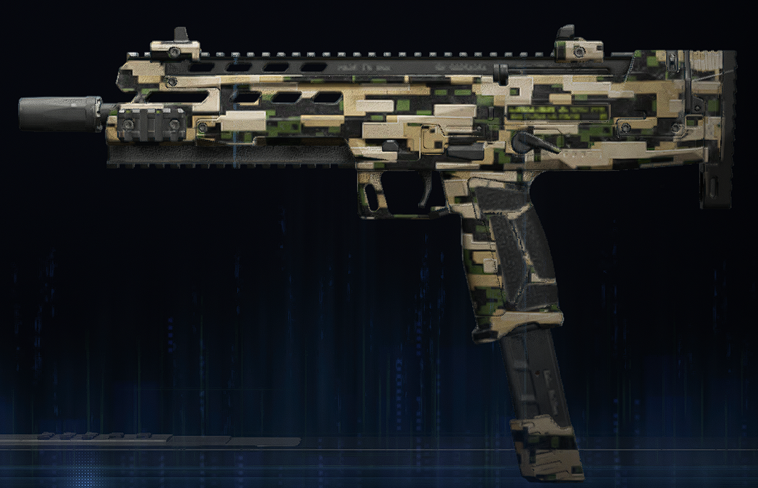 Rendu du camouflage Forêt numérique sur VST