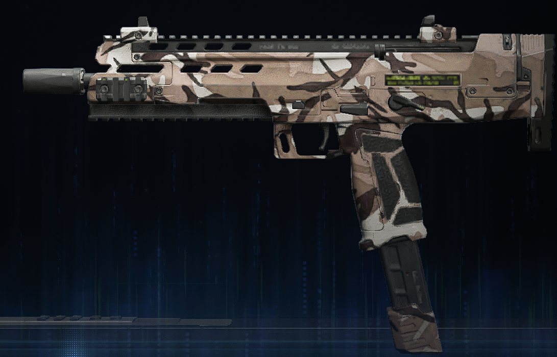 Rendu du camouflage Aride sur VST