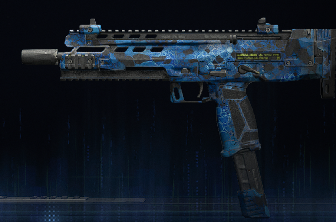 Rendu du camouflage Serpent saphir sur VST