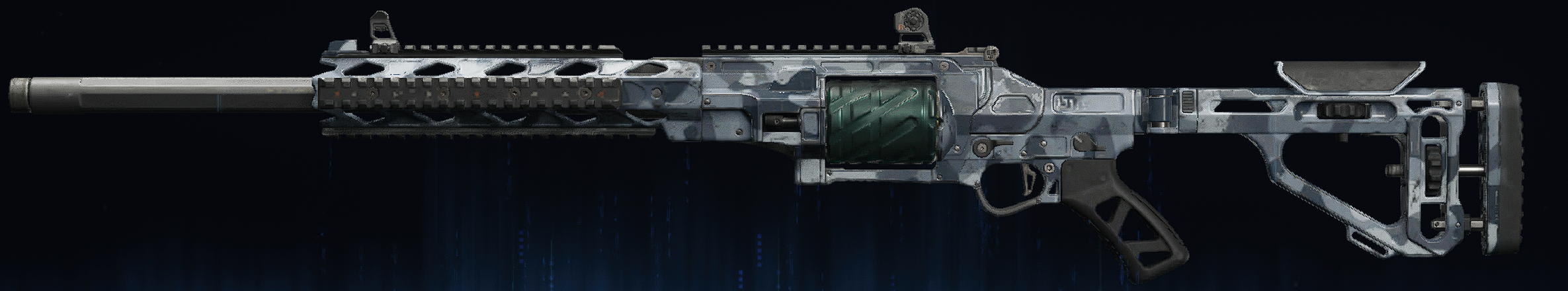 Rendu du camouflage Arctique sur Warden 308