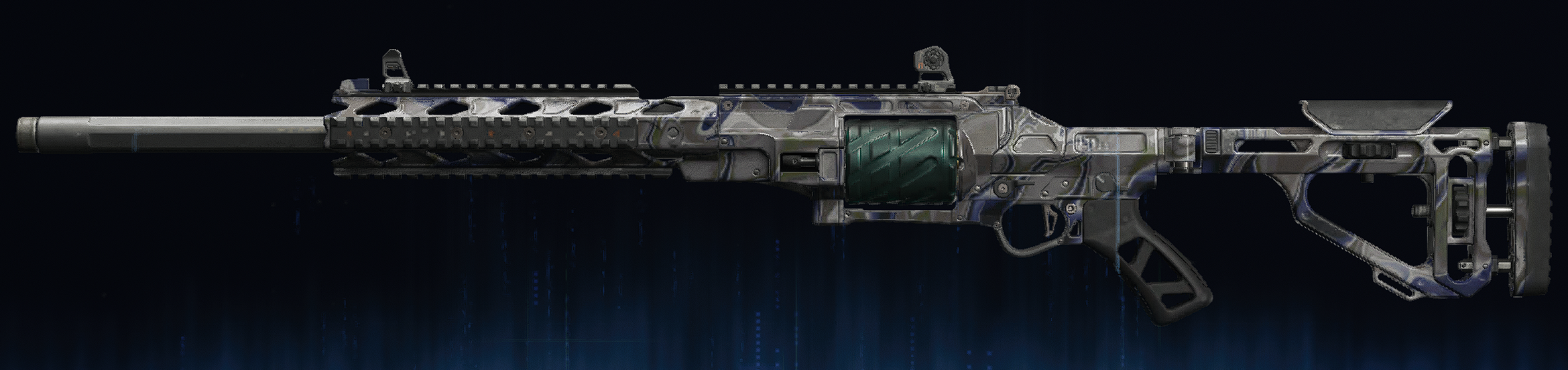 Rendu du camouflage Huile sur Warden 308