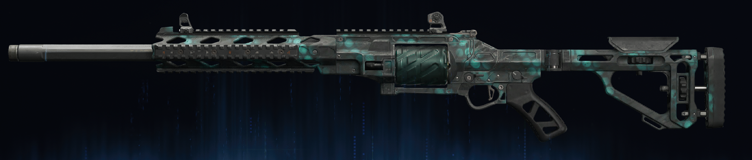Rendu du camouflage Scintillement sur Warden 308