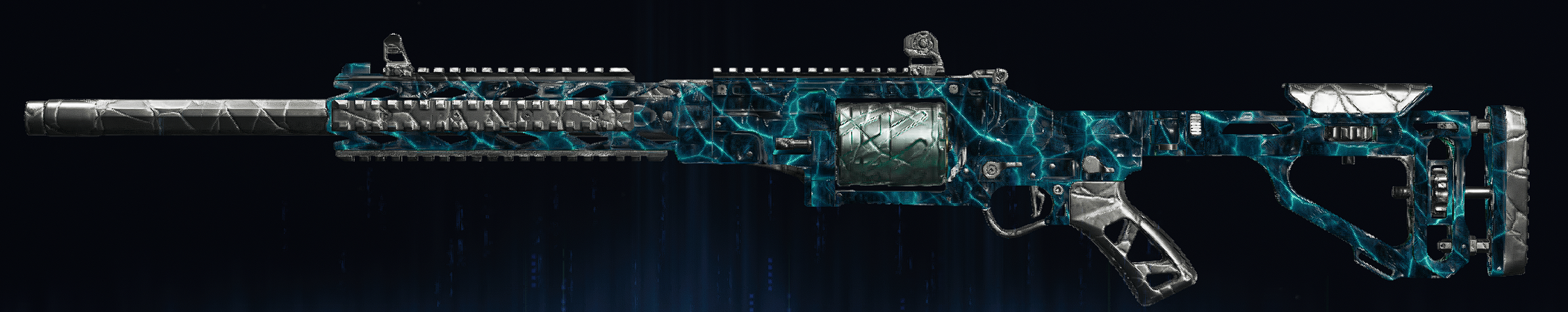 Rendu du camouflage Zéro absolu sur Warden 308