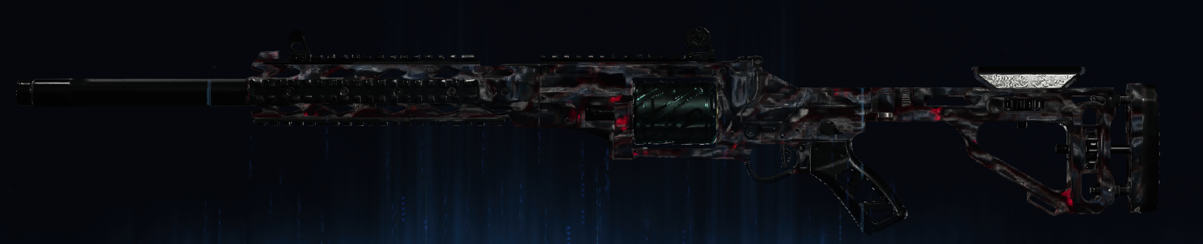 Rendu du camouflage Apocalypse sur Warden 308