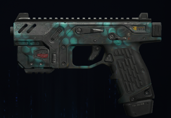 Rendu du camouflage Scintillement sur CODA 9