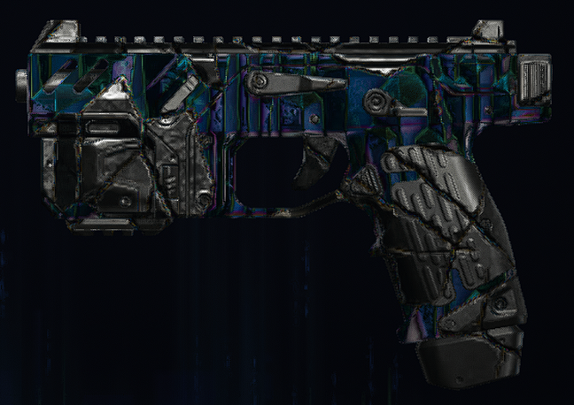 Rendu du camouflage Verre étoilé sur CODA 9