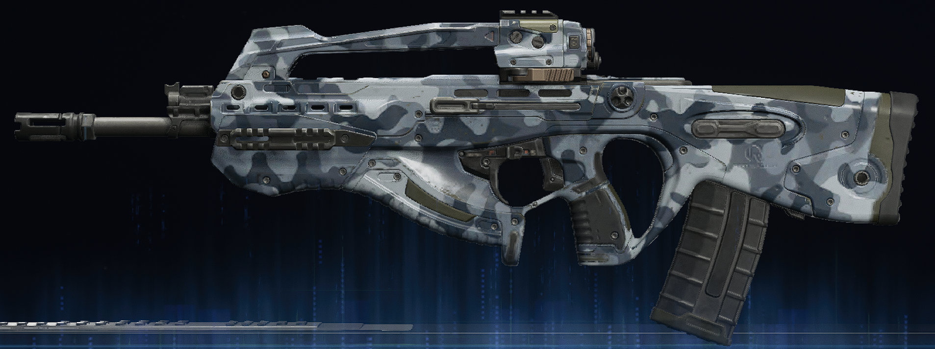 Rendu du camouflage Arctique sur Espadon A1