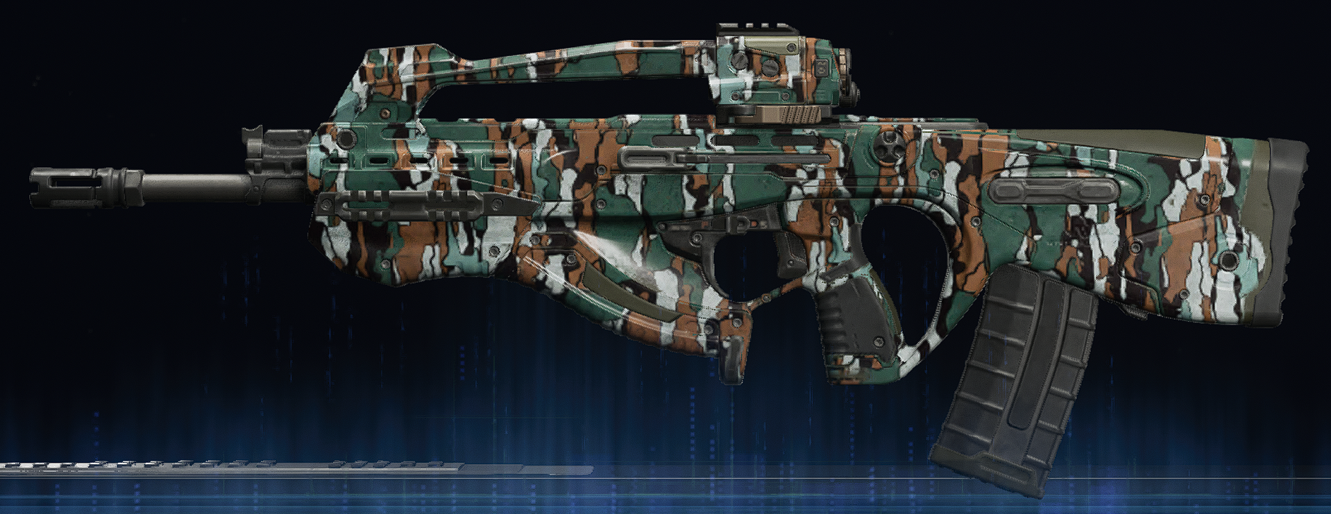 Rendu du camouflage Baumier sur Espadon A1