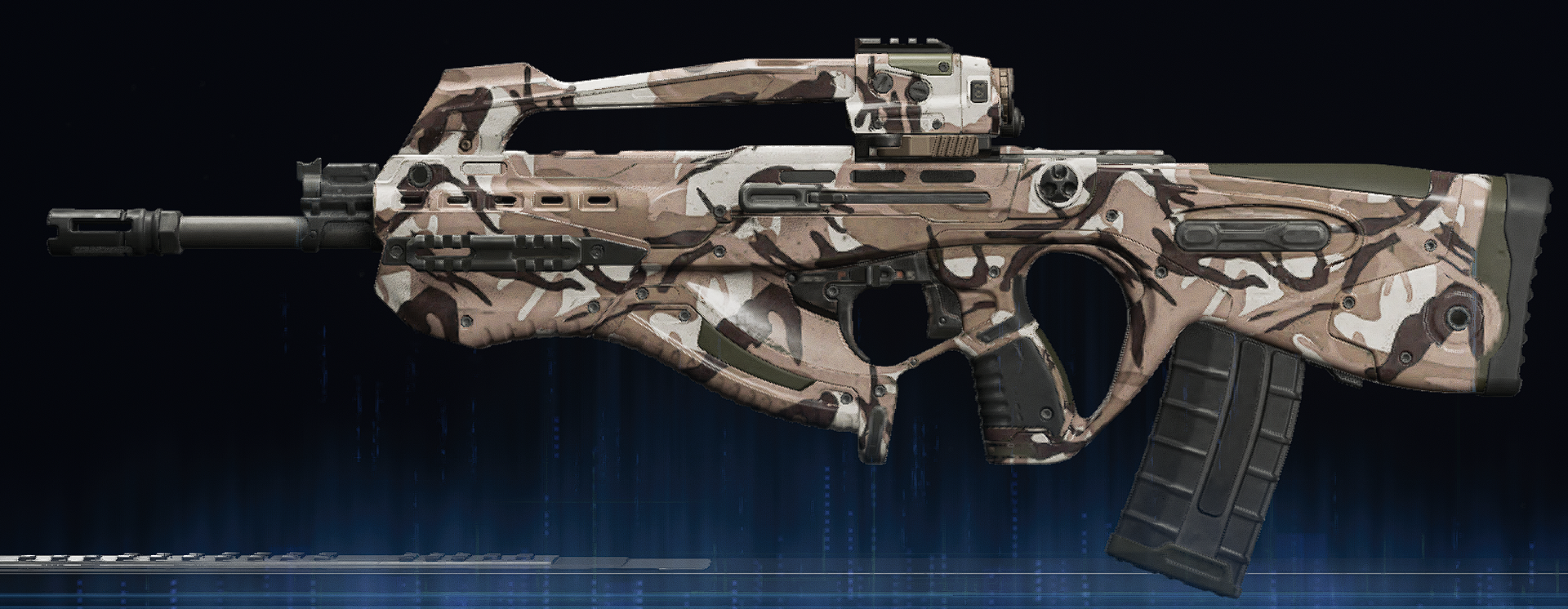 Rendu du camouflage Aride sur Espadon A1