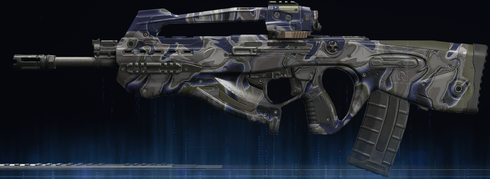 Rendu du camouflage Huile sur Espadon A1