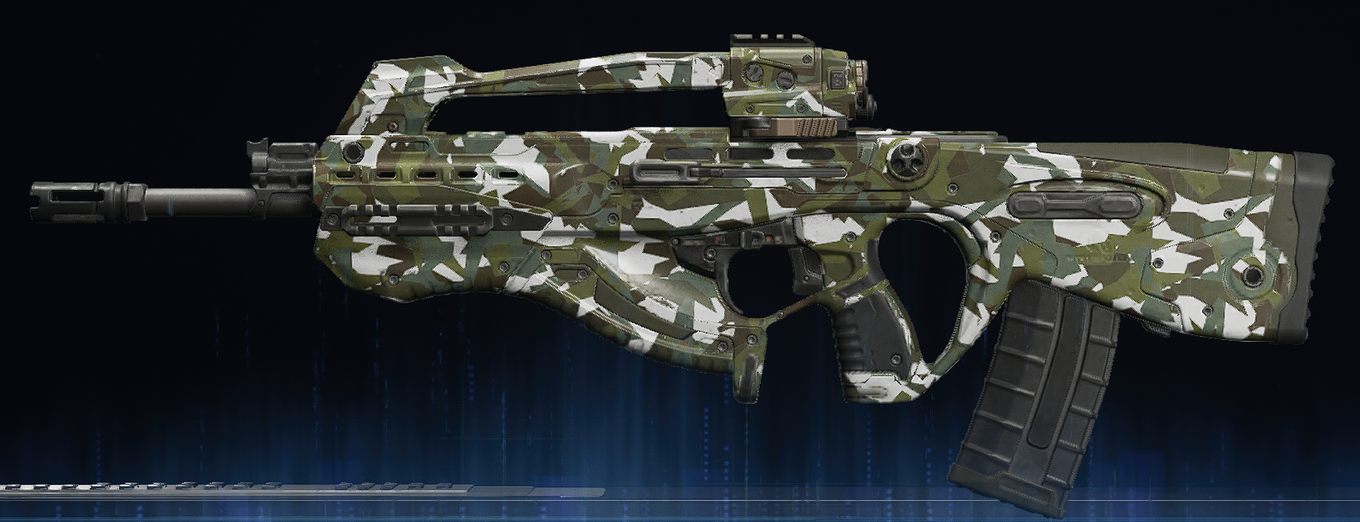 Rendu du camouflage Neige sur Espadon A1