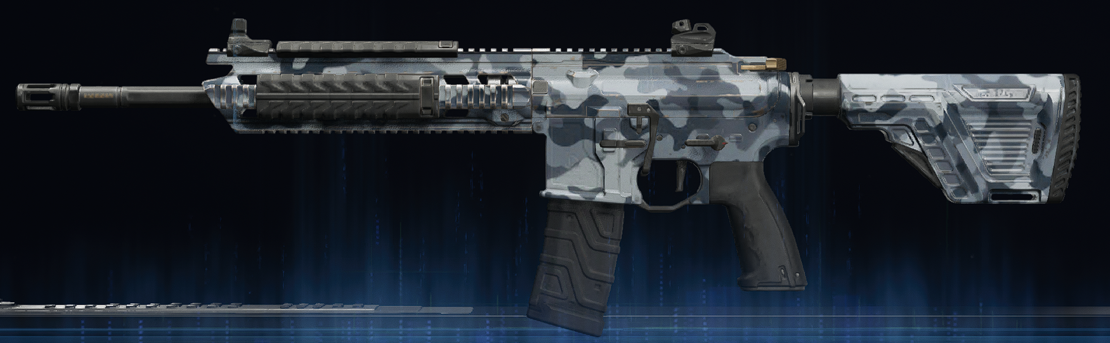 Rendu du camouflage Arctique sur MK35 ISR
