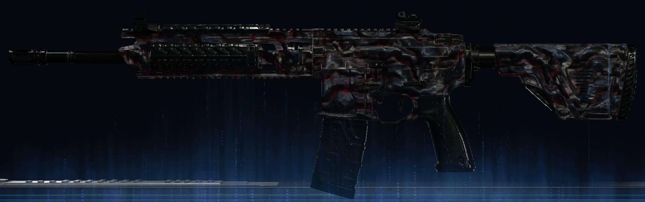 Rendu du camouflage Apocalypse sur MK35 ISR