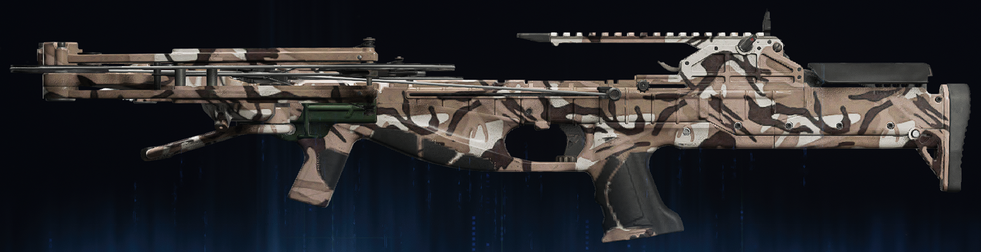 Rendu du camouflage Aride sur NX Ravager