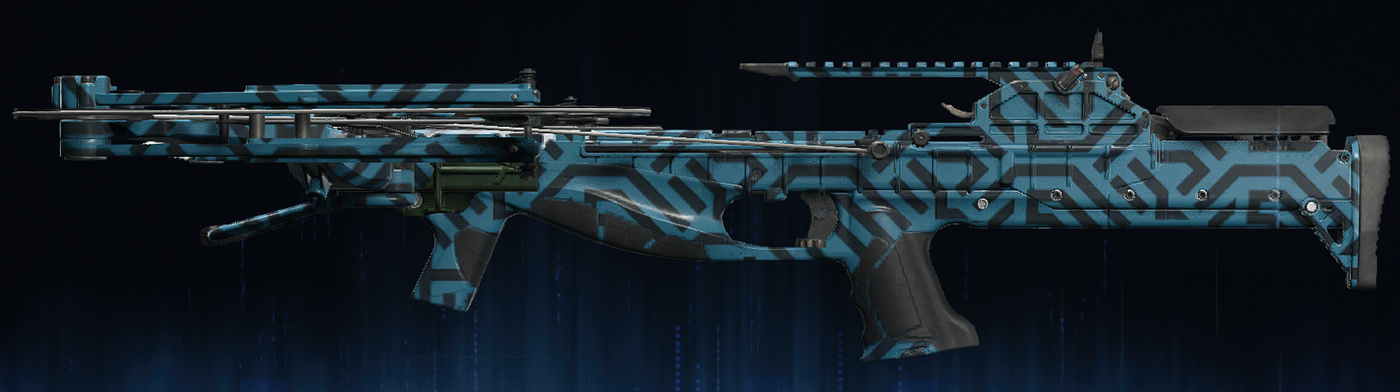 Rendu du camouflage Trace sur NX Ravager