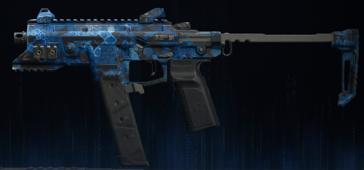 Rendu du camouflage Serpent saphir sur RK-9
