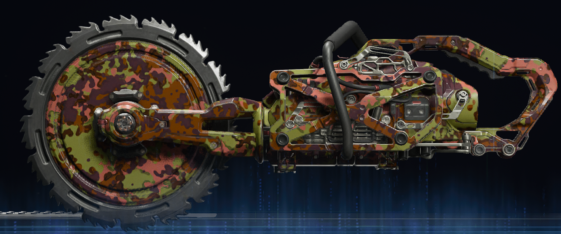 Rendu du camouflage Automne sur SC13 infernale