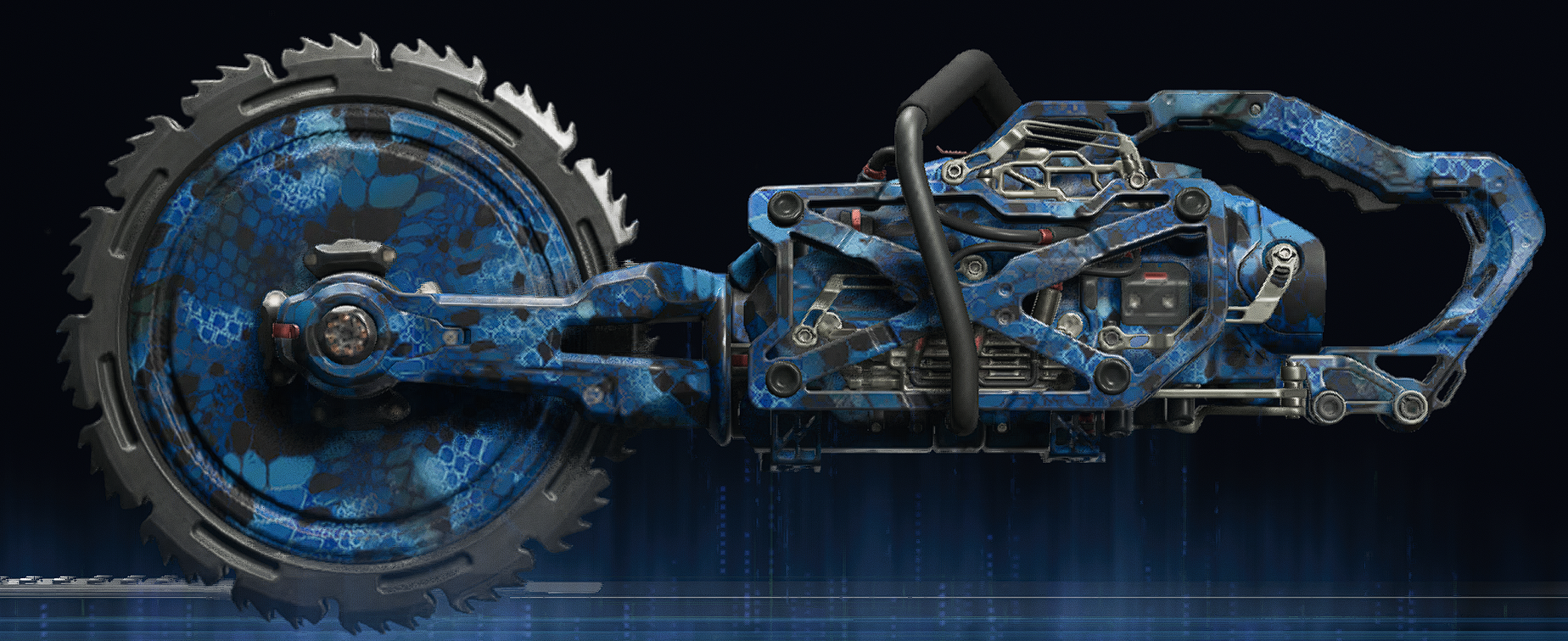 Rendu du camouflage Serpent saphir sur SC13 infernale
