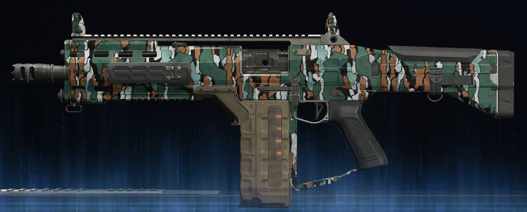Rendu du camouflage Baumier sur SG-12