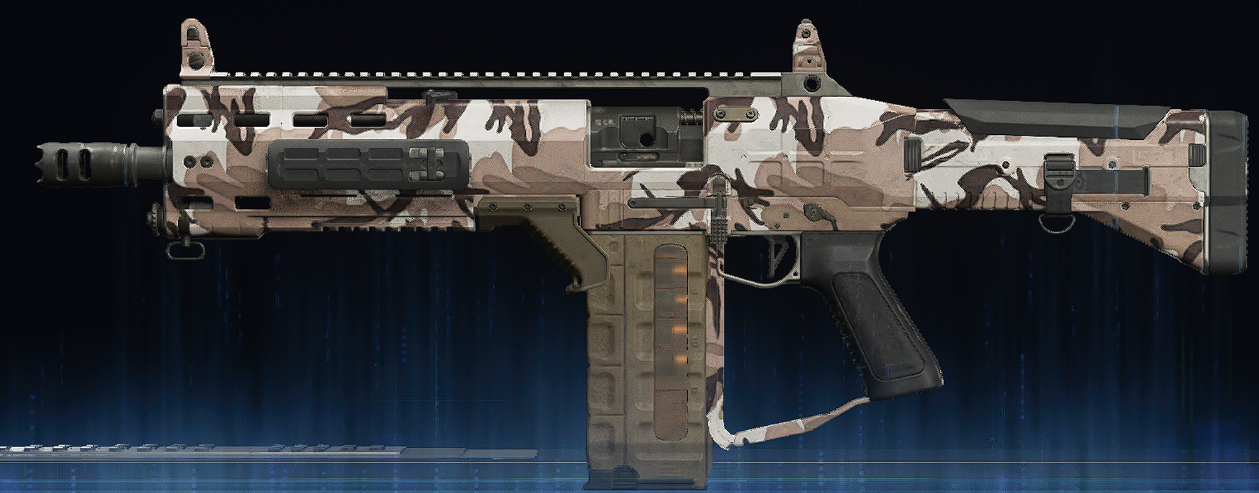 Rendu du camouflage Aride sur SG-12
