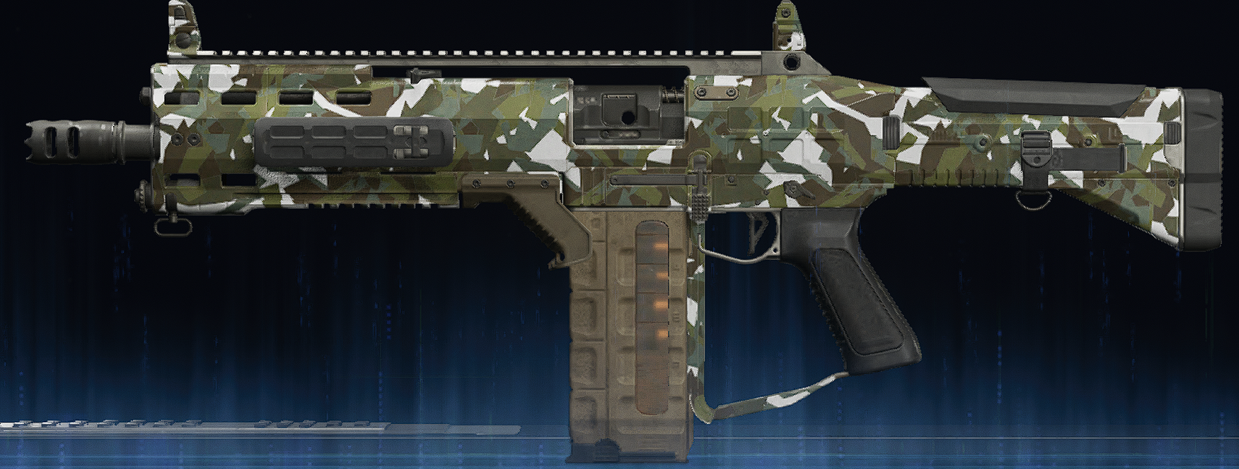 Rendu du camouflage Neige sur SG-12