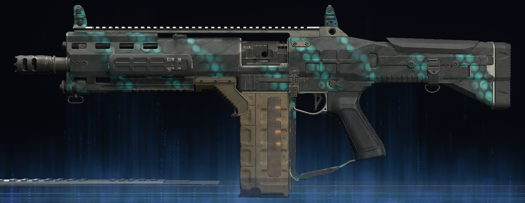 Rendu du camouflage Scintillement sur SG-12