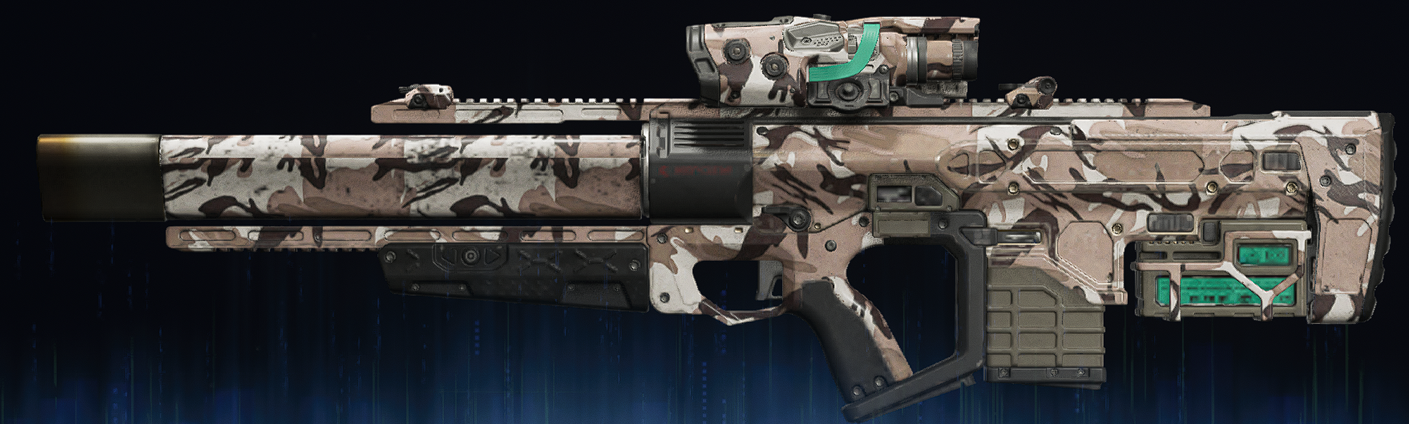 Rendu du camouflage Aride sur XR-3 Ion